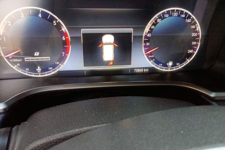Used BAIC Off-Road BJ40 2020 2.0T Automatic Four-Wheel Drive Tribute Edition 2020 Supreme Version Odometer Close Up