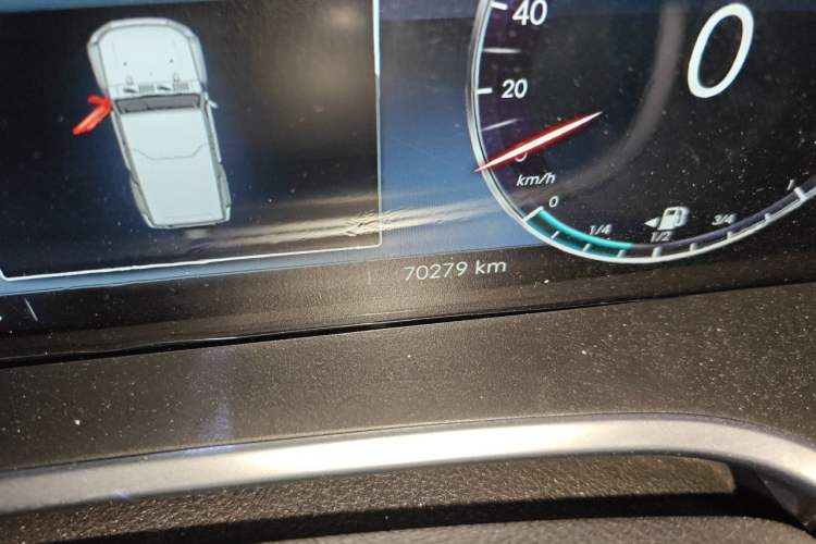 Used BAIC Off-Road BJ40 2020 2.0T Automatic Four-Wheel Drive Urban Hunter Edition Chivalrous Type Odometer Close Up