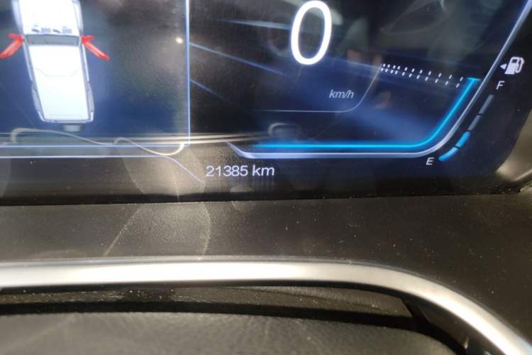 Used BAIC Off-Road BJ40 2020 2.0T Automatic Four-Wheel Drive Tribute Edition 2020 Supreme Version Odometer Close Up