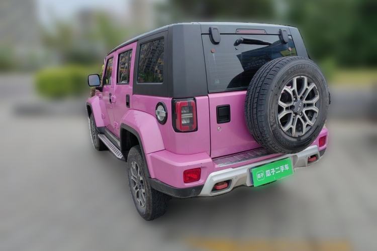 Used BAIC Off-Road BJ40 2020 2.0T Automatic Four-Wheel Drive Urban Hunter Edition Chivalrous Type Rear Left 45 Deg