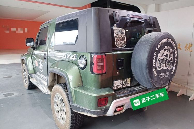 Used BAIC Off-Road BJ40 2020 2.0T Automatic Four-Wheel Drive Tribute Edition 2020 Supreme Version Rear Left 45 Deg