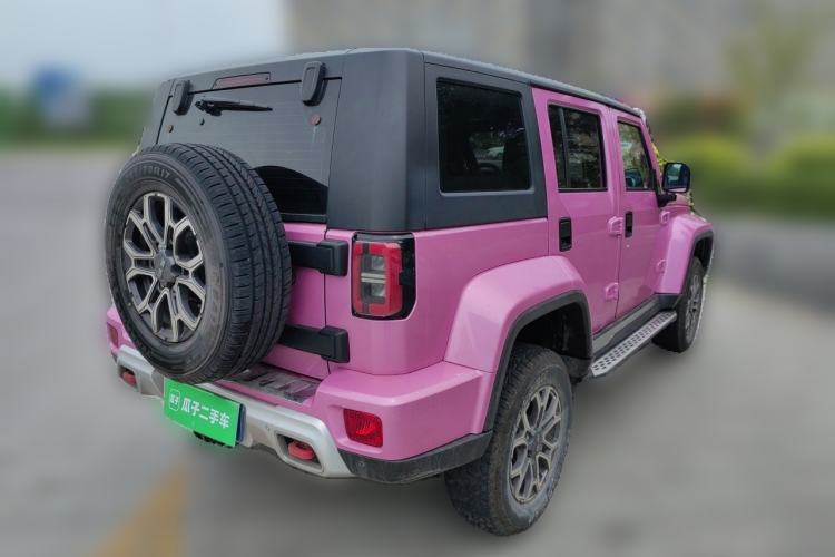 Used BAIC Off-Road BJ40 2020 2.0T Automatic Four-Wheel Drive Urban Hunter Edition Chivalrous Type Rear Right 45 Deg