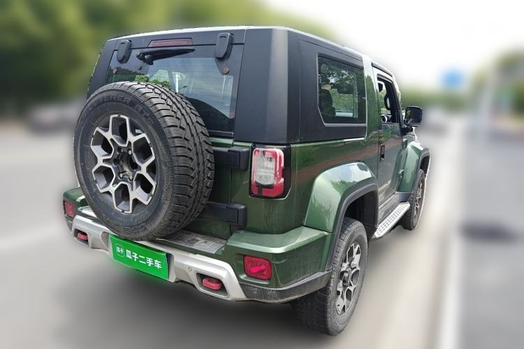 Used BAIC Off-Road BJ40 2020 2.0T Automatic Four-Wheel Drive Tribute Edition 2020 Xieke Version Rear Right 45 Deg