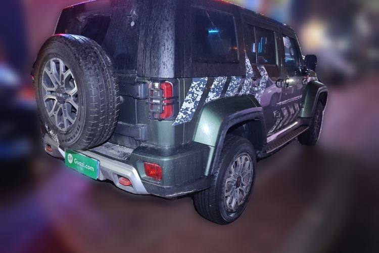 Used BAIC Off-Road BJ40 2020 2.0T Automatic Four-Wheel Drive Urban Hunter Edition Chivalrous Type Rear Right 45 Deg
