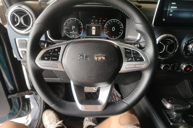 Used BAIC Off-Road BJ40 2020 2.0T Automatic Four-Wheel Drive Urban Hunter Edition Chivalrous Type Steering Wheel