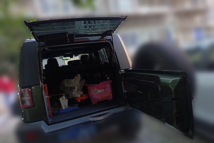 Used BAIC Off-Road BJ40 2020 2.3T Automatic Four-Wheel Drive Rainforest Expedition Edition Trunk