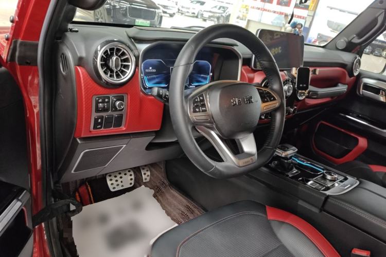 Used BAIC Off-Road BJ40 2020 2.0T Automatic Four-Wheel Drive Tribute Edition 2020 Xieke Version Center Console