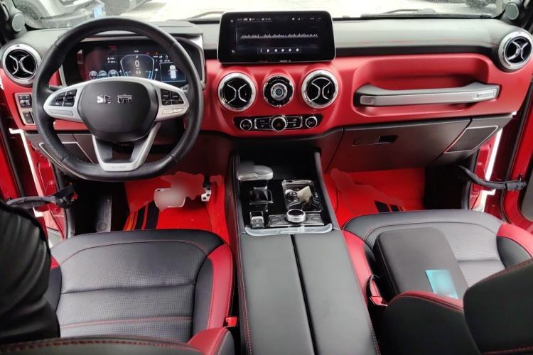 Used BAIC Off-Road BJ40 2020 2.0T Automatic Four-Wheel Drive Urban Hunter Edition Prestige Version Center Console