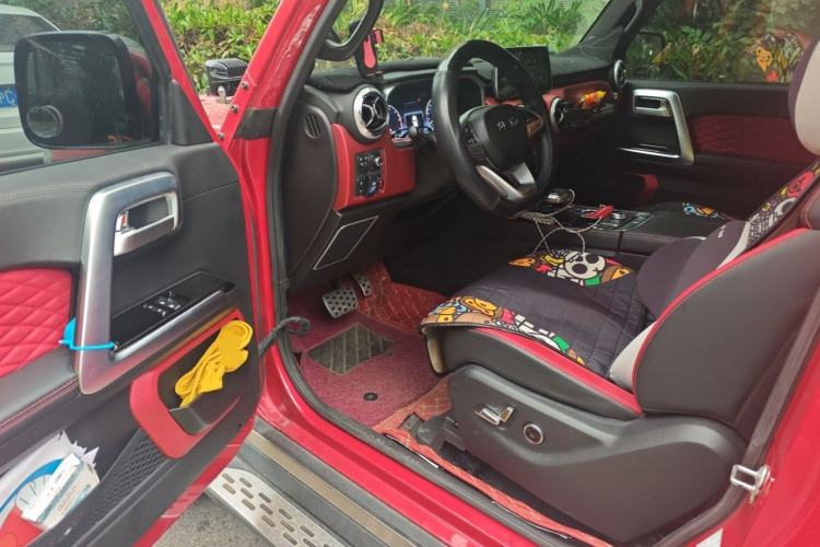 Used BAIC Off-Road BJ40 2020 2.0T Automatic Four-Wheel Drive Tribute Edition 2020 Xieke Version Driver Seat