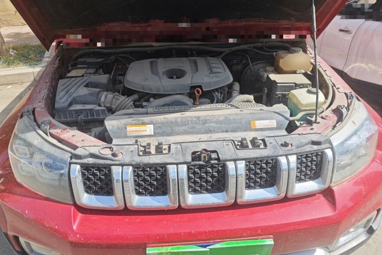 Used BAIC Off-Road BJ40 2020 2.0T Automatic Four-Wheel Drive Urban Hunter Edition Chivalrous Type Engine Bay