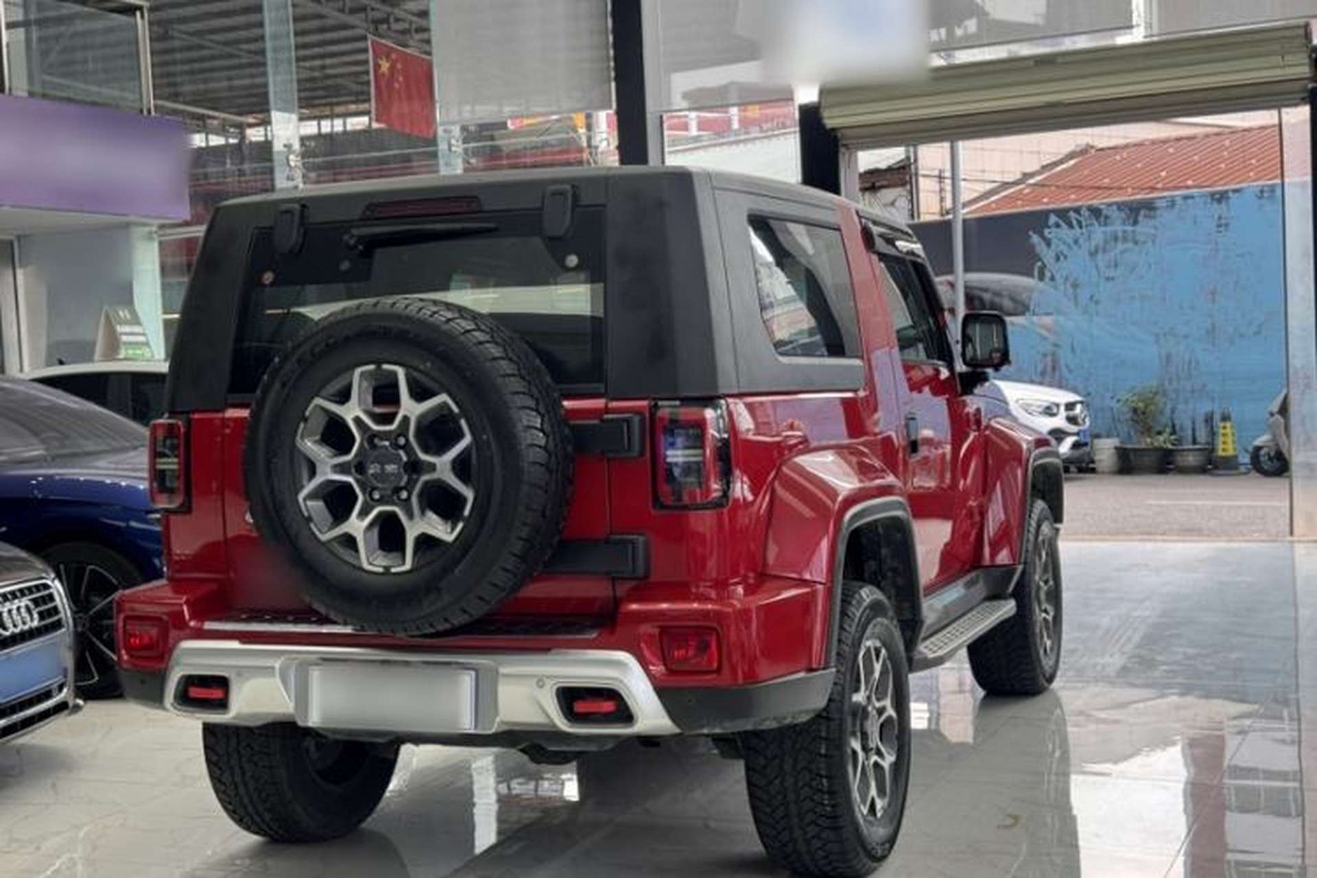 Used BAIC Off-Road BJ40 2020 2.0T Automatic Four-Wheel Drive Tribute Edition 2020 Xieke Version Exterior 3