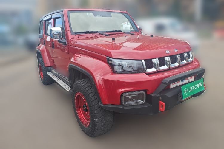 Used BAIC Off-Road BJ40 2020 2.0T Automatic Four-Wheel Drive Urban Hunter Edition Chivalrous Type Front Right 45 Deg
