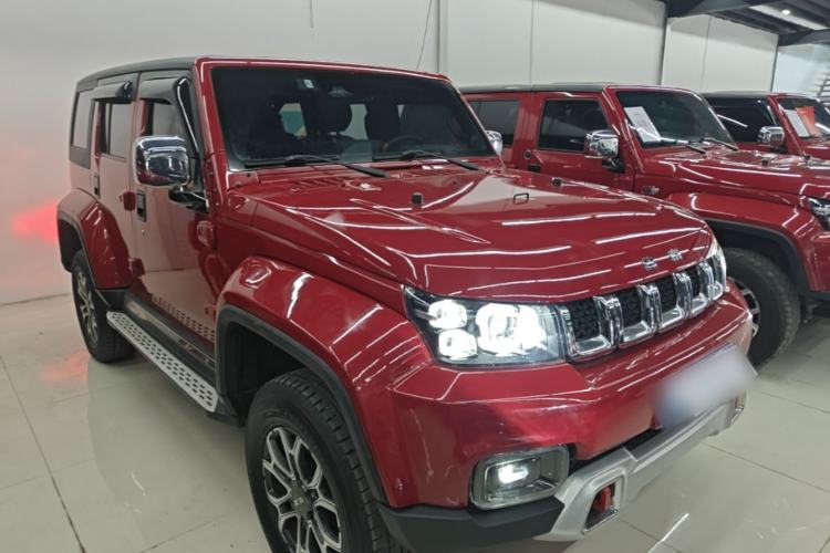 Used BAIC Off-Road BJ40 2020 2.0T Automatic Four-Wheel Drive Urban Hunter Edition Chivalrous Type Front Right 45 Deg
