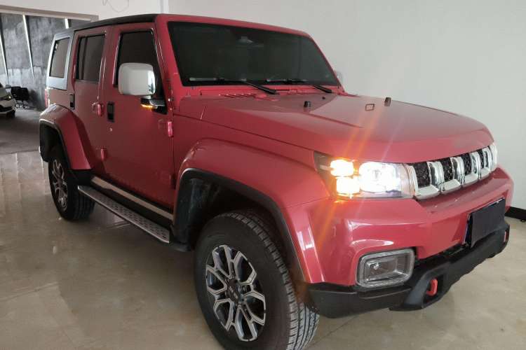 Used BAIC Off-Road BJ40 2020 2.0T Automatic Four-Wheel Drive Urban Hunter Edition Chivalrous Type Front Right 45 Deg