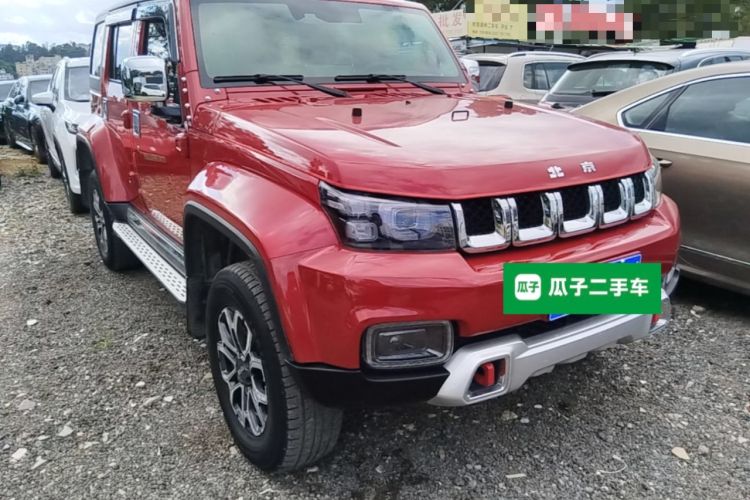 Used BAIC Off-Road BJ40 2020 2.0T Automatic Four-Wheel Drive Urban Hunter Edition Chivalrous Type Front Right 45 Deg