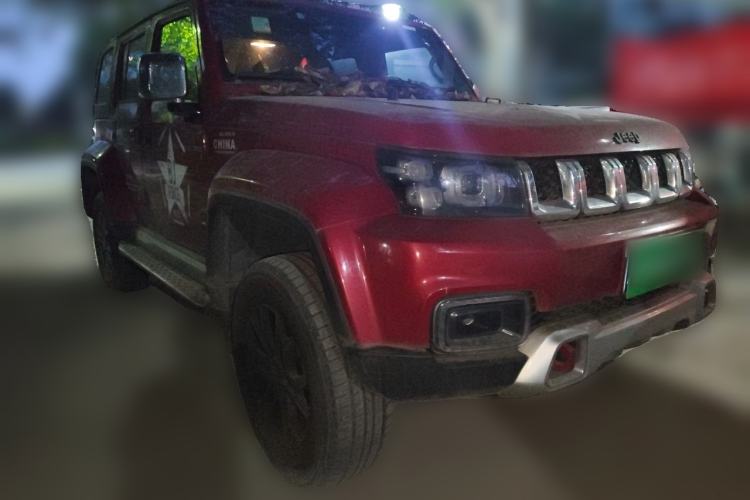 Used BAIC Off-Road BJ40 2020 2.0T Automatic Four-Wheel Drive Urban Hunter Edition Chivalrous Type Front Right 45 Deg