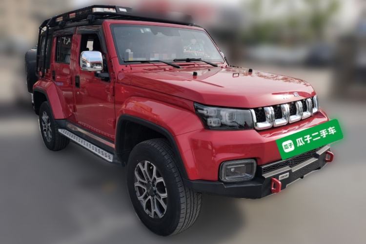 Used BAIC Off-Road BJ40 2020 2.0T Automatic Four-Wheel Drive Urban Hunter Edition Chivalrous Type Front Right 45 Deg