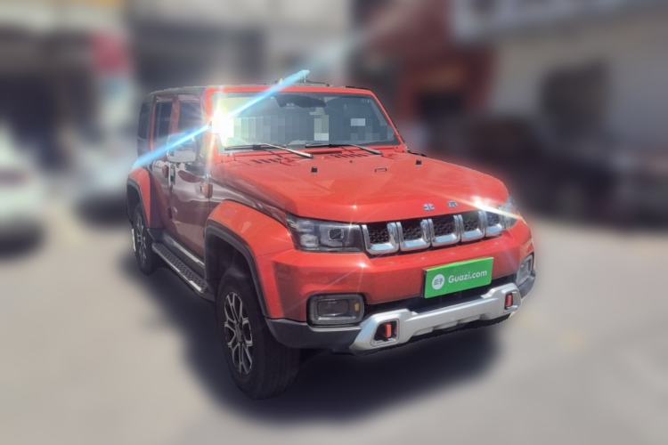 Used BAIC Off-Road BJ40 2020 2.0T Automatic Four-Wheel Drive Urban Hunter Edition Chivalrous Type Front Right 45 Deg