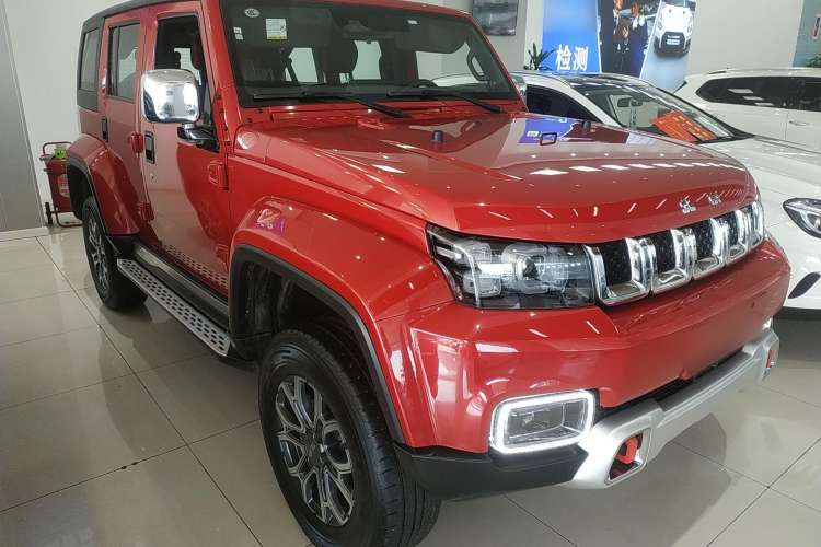 Used BAIC Off-Road BJ40 2020 2.0T Automatic Two-Wheel Drive Urban Hunter Edition Chivalrous Type Front Right 45 Deg