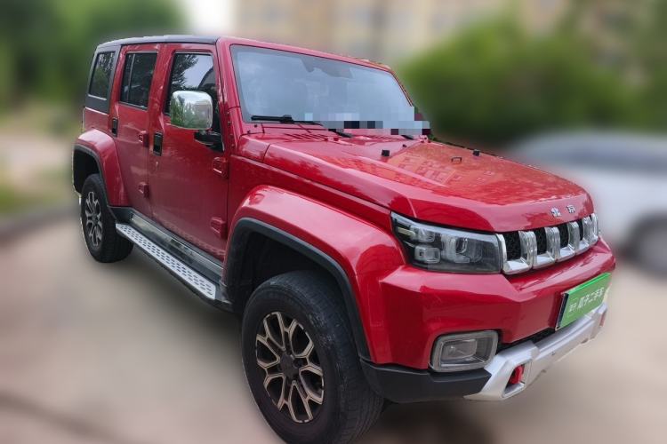 Used BAIC Off-Road BJ40 2020 2.0T Automatic Four-Wheel Drive Urban Hunter Edition Chivalrous Type Front Right 45 Deg