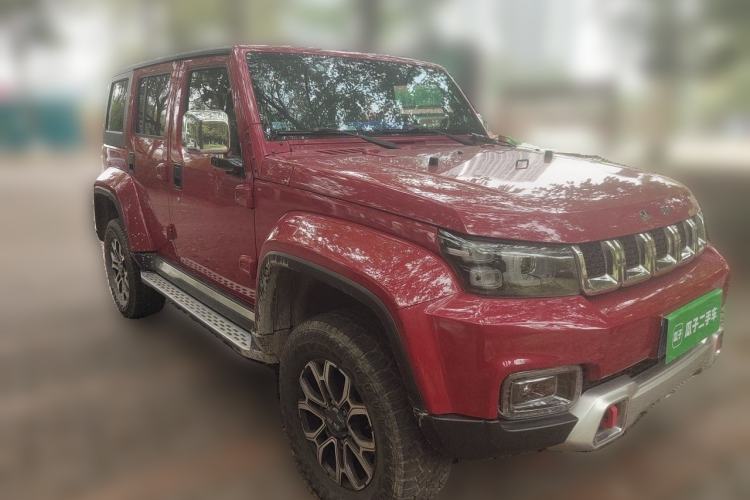 Used BAIC Off-Road BJ40 2020 2.0T Automatic Four-Wheel Drive Urban Hunter Edition Chivalrous Type Front Right 45 Deg