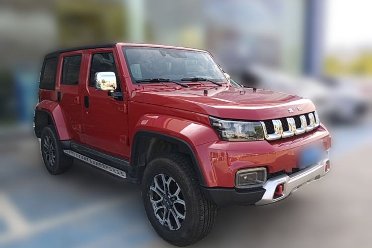 Used BAIC Off-Road BJ40 2020 2.0T Automatic Four-Wheel Drive Urban Hunter Edition Chivalrous Type Front Right 45 Deg