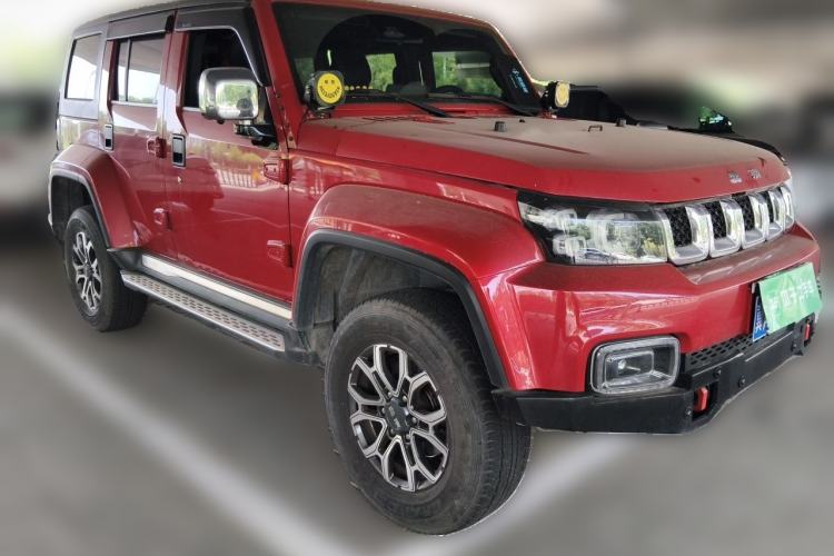 Used BAIC Off-Road BJ40 2020 2.0T Automatic Four-Wheel Drive Urban Hunter Edition Chivalrous Type Front Right 45 Deg