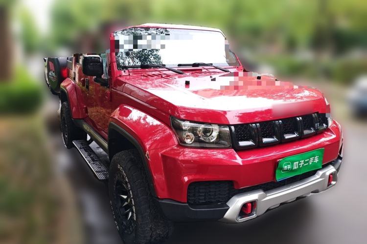 Used BAIC Off-Road BJ40 2020 2.0T Automatic Two-Wheel Drive Urban Hunter Edition Pioneer Version Front Right 45 Deg