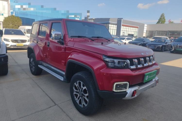 Used BAIC Off-Road BJ40 2020 2.0T Automatic Four-Wheel Drive Urban Hunter Edition Chivalrous Type Front Right 45 Deg