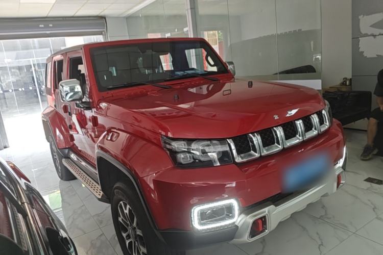 Used BAIC Off-Road BJ40 2020 2.0T Automatic Four-Wheel Drive Urban Hunter Edition Chivalrous Type Front Right 45 Deg