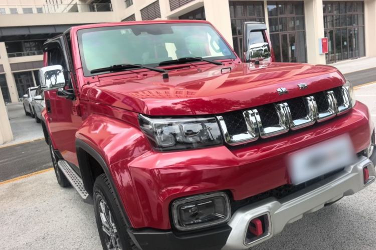 Used BAIC Off-Road BJ40 2020 2.0T Automatic Four-Wheel Drive Urban Hunter Edition Chivalrous Type Front Right 45 Deg