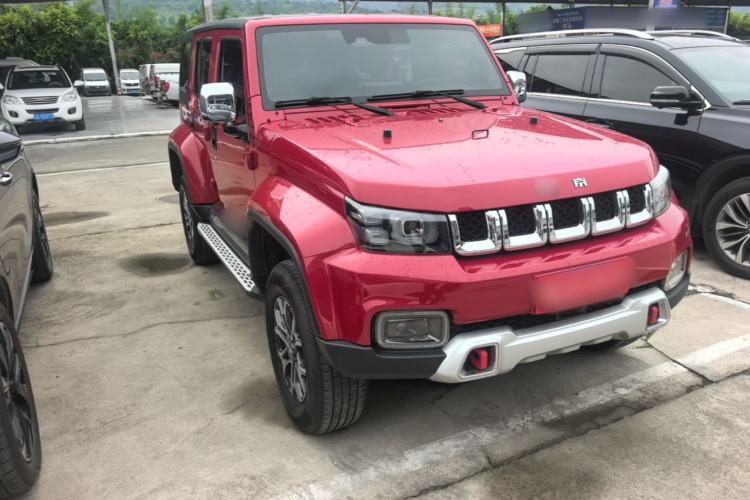 Used BAIC Off-Road BJ40 2020 2.0T Automatic Four-Wheel Drive Urban Hunter Edition Chivalrous Type Front Right 45 Deg