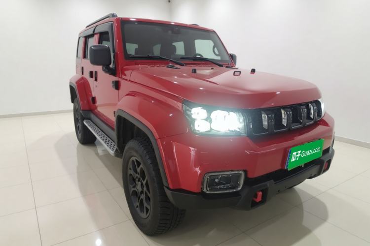 Used BAIC Off-Road BJ40 2020 2.0T Automatic Four-Wheel Drive Urban Hunter Edition Chivalrous Type Front Right 45 Deg