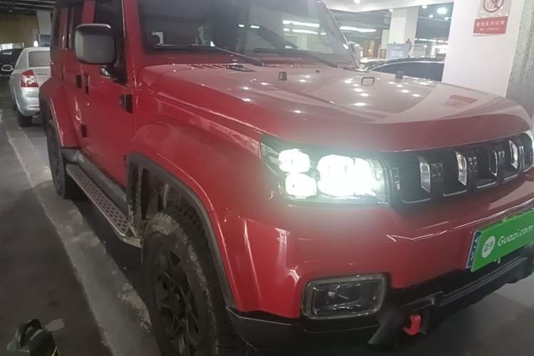 Used BAIC Off-Road BJ40 2020 2.0T Automatic Four-Wheel Drive Urban Hunter Edition Chivalrous Type Front Right 45 Deg