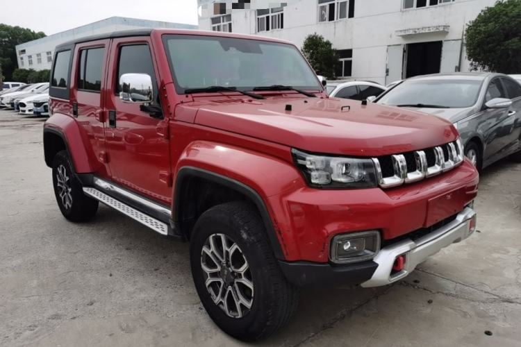 Used BAIC Off-Road BJ40 2020 2.0T Automatic Four-Wheel Drive Urban Hunter Edition Chivalrous Type Front Right 45 Deg