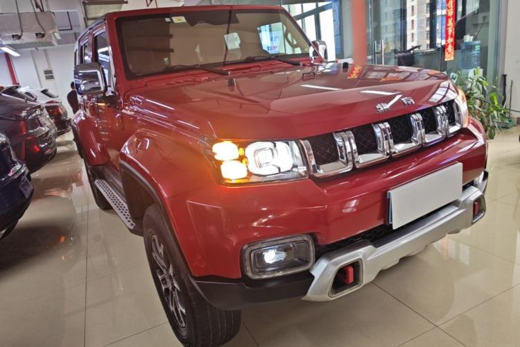Used BAIC Off-Road BJ40 2020 2.0T Automatic Four-Wheel Drive Urban Hunter Edition Chivalrous Type Front Right 45 Deg