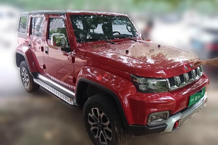 Used BAIC Off-Road BJ40 2020 2.0T Automatic Four-Wheel Drive Urban Hunter Edition Chivalrous Type Front Right 45 Deg