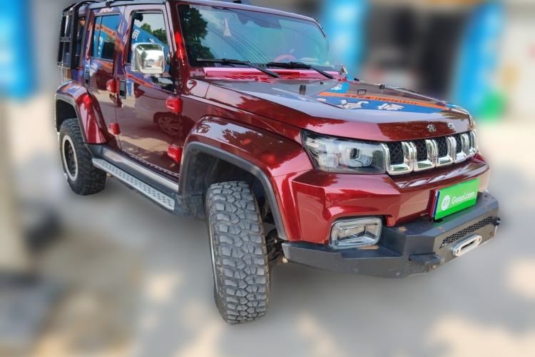 Used BAIC Off-Road BJ40 2020 2.0T Automatic Four-Wheel Drive Urban Hunter Edition Chivalrous Type Front Right 45 Deg