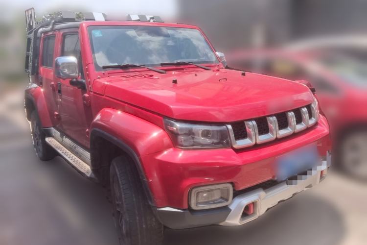 Used BAIC Off-Road BJ40 2020 2.0T Automatic Four-Wheel Drive Urban Hunter Edition Chivalrous Type Front Right 45 Deg