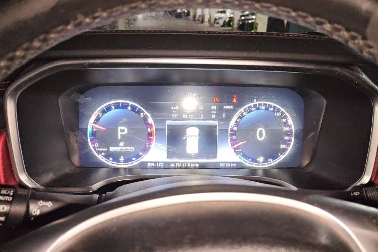 Used BAIC Off-Road BJ40 2020 2.0T Automatic Four-Wheel Drive Urban Hunter Edition Prestige Version Instrument Cluster