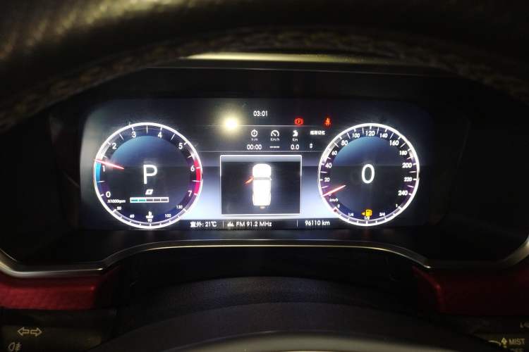 Used BAIC Off-Road BJ40 2020 2.0T Automatic Four-Wheel Drive Urban Hunter Edition Prestige Version Instrument Cluster
