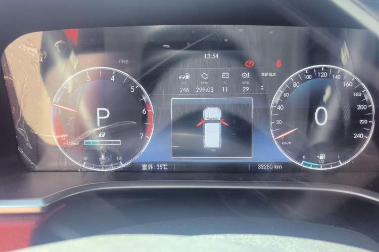 Used BAIC Off-Road BJ40 2020 2.0T Automatic Four-Wheel Drive Urban Hunter Edition Chivalrous Type Instrument Cluster