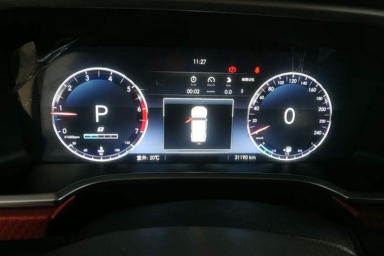 Used BAIC Off-Road BJ40 2020 2.0T Automatic Two-Wheel Drive Urban Hunter Edition Chivalrous Type Instrument Cluster