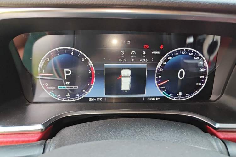 Used BAIC Off-Road BJ40 2020 2.0T Automatic Four-Wheel Drive Urban Hunter Edition Prestige Version Instrument Cluster