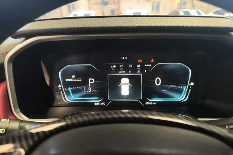 Used BAIC Off-Road BJ40 2020 2.0T Automatic Four-Wheel Drive Urban Hunter Edition Chivalrous Type Instrument Cluster