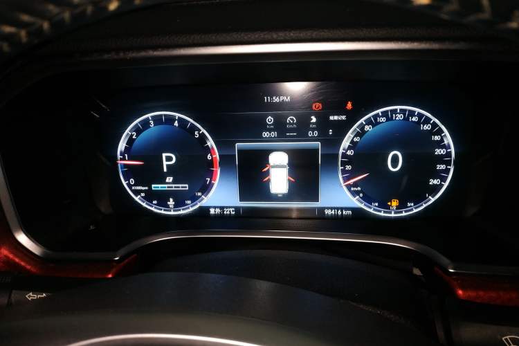 Used BAIC Off-Road BJ40 2020 2.0T Automatic Four-Wheel Drive Urban Hunter Edition Chivalrous Type Instrument Cluster