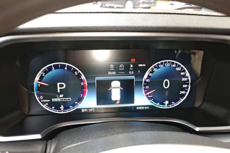 Used BAIC Off-Road BJ40 2020 2.0T Automatic Two-Wheel Drive Urban Hunter Edition Pioneer Version Instrument Cluster
