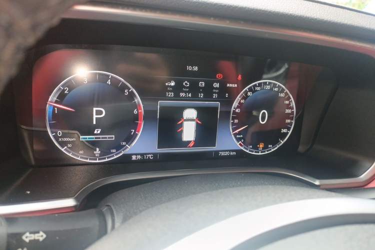 Used BAIC Off-Road BJ40 2020 2.0T Automatic Four-Wheel Drive Urban Hunter Edition Prestige Version Instrument Cluster