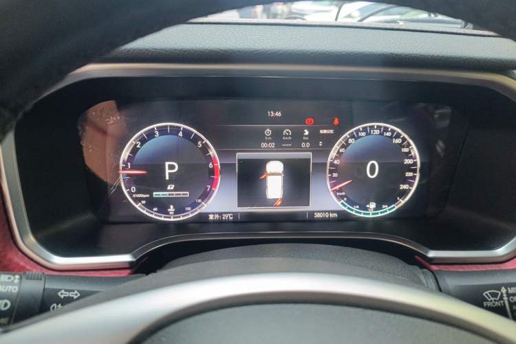 Used BAIC Off-Road BJ40 2020 2.0T Automatic Four-Wheel Drive Urban Hunter Edition Prestige Version Instrument Cluster