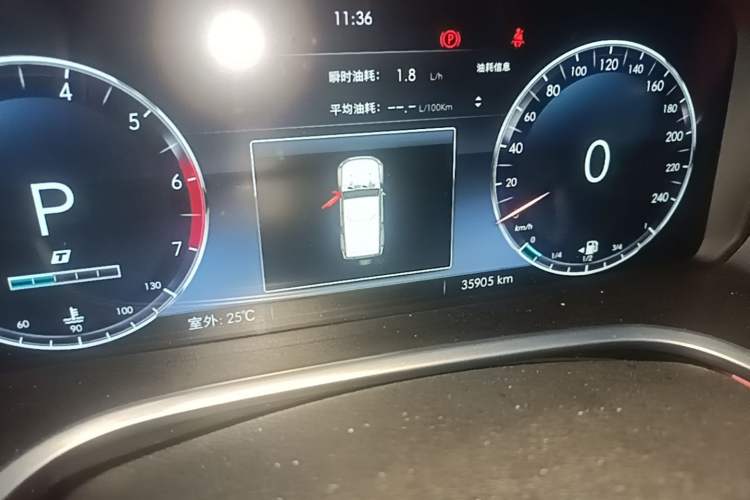 Used BAIC Off-Road BJ40 2020 2.0T Automatic Four-Wheel Drive Urban Hunter Edition Chivalrous Type Instrument Cluster